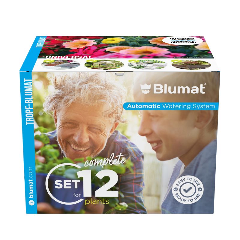 Blumat automatiskt bevattningssystem för 12st plantor