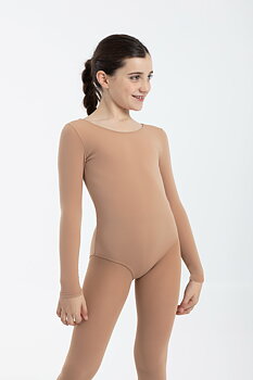 Långärmad fodrad body 