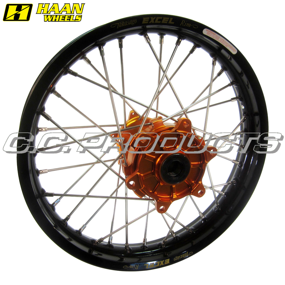 Complete rear wheel HAAN WHEELS Tubeless 18x4. - Tonnycat