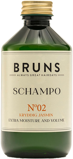 Bruns Schampo 02 Kryddig Jasmin -  Bruns Products 