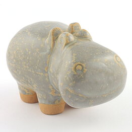 Lisa Larson (Menageri 1965) Handsome Hippo 10 cm