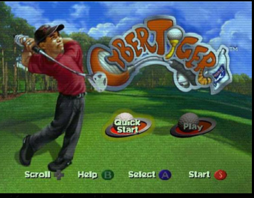 Cyber tiger - N64 - 2