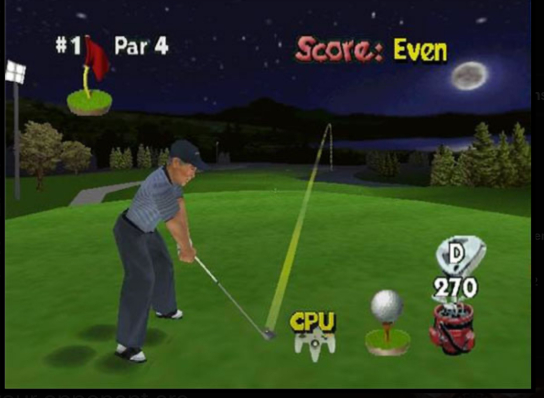 Cyber tiger - N64 - 3
