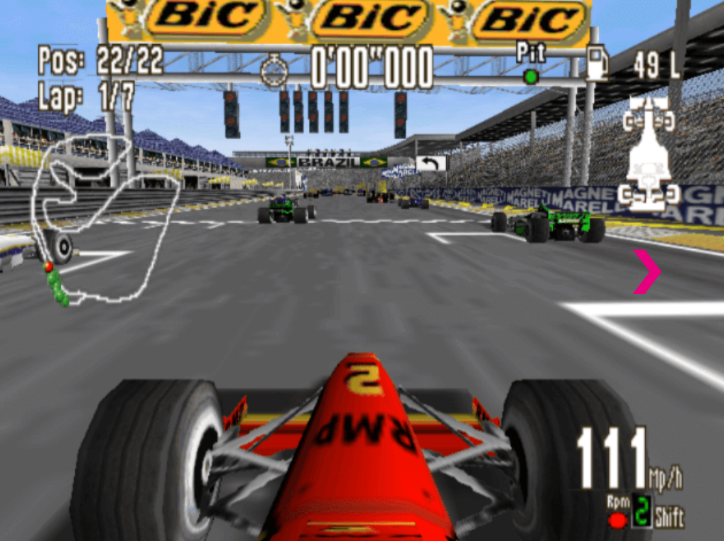 Racing simulation - N64 - gameretro.se
