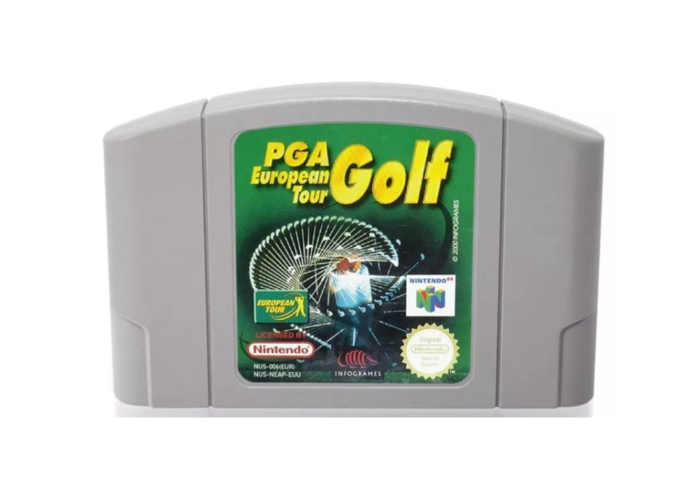 PGA - European tour golf - N64