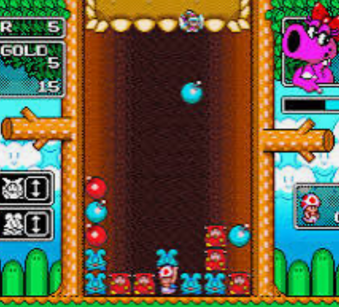 Warios Woods - SNES - 3