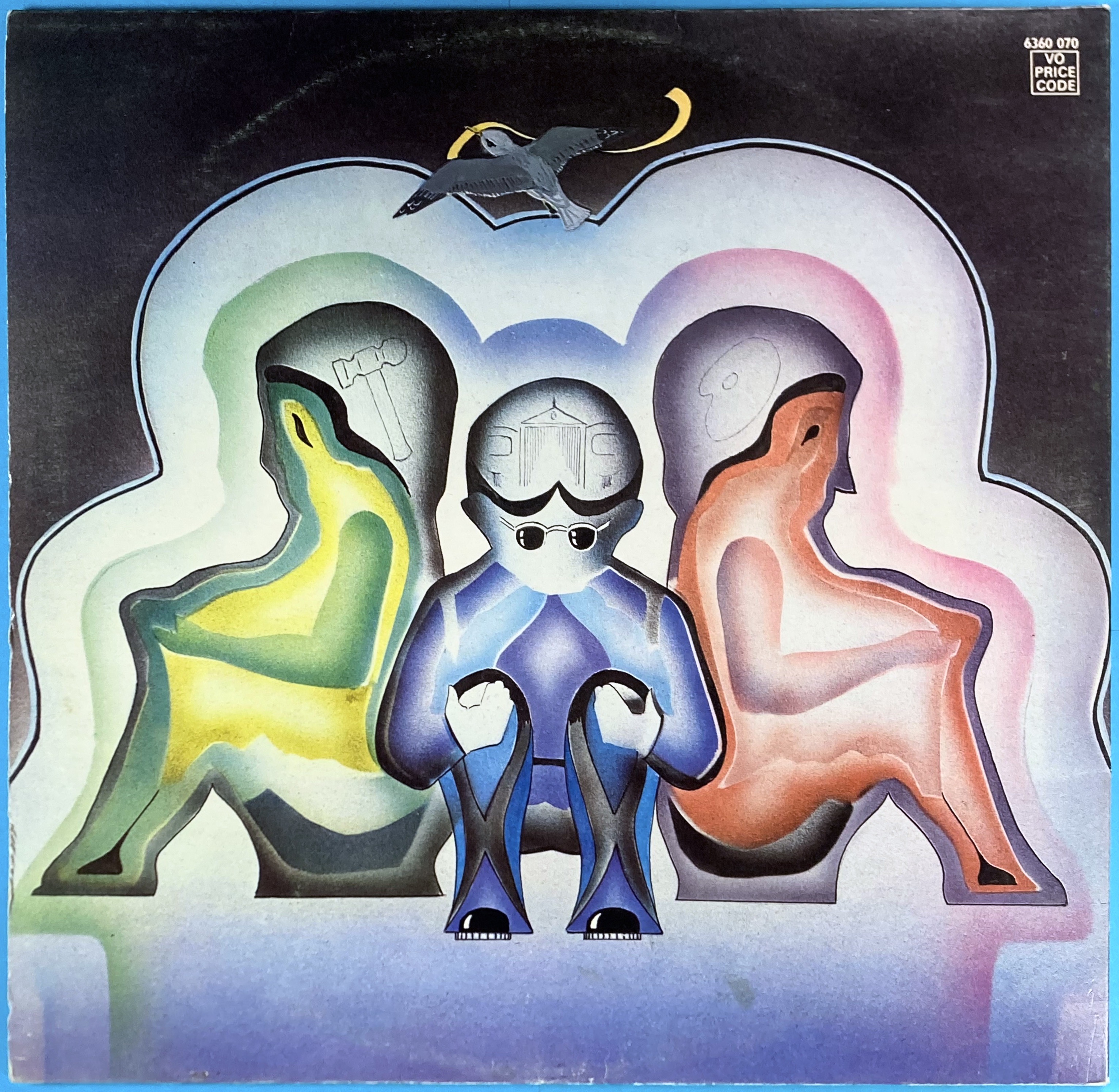 GENTLE GIANT - Three friends UK-orig Vertigo LP 1972 - 2