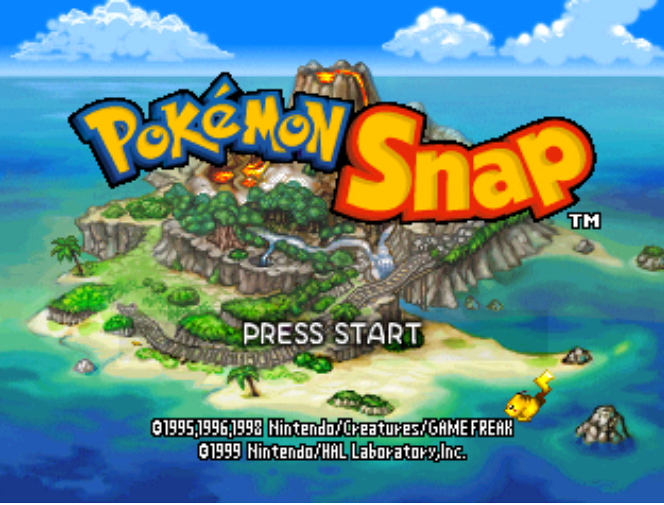 Pokemon Snap (tysk text) - N64 - 2