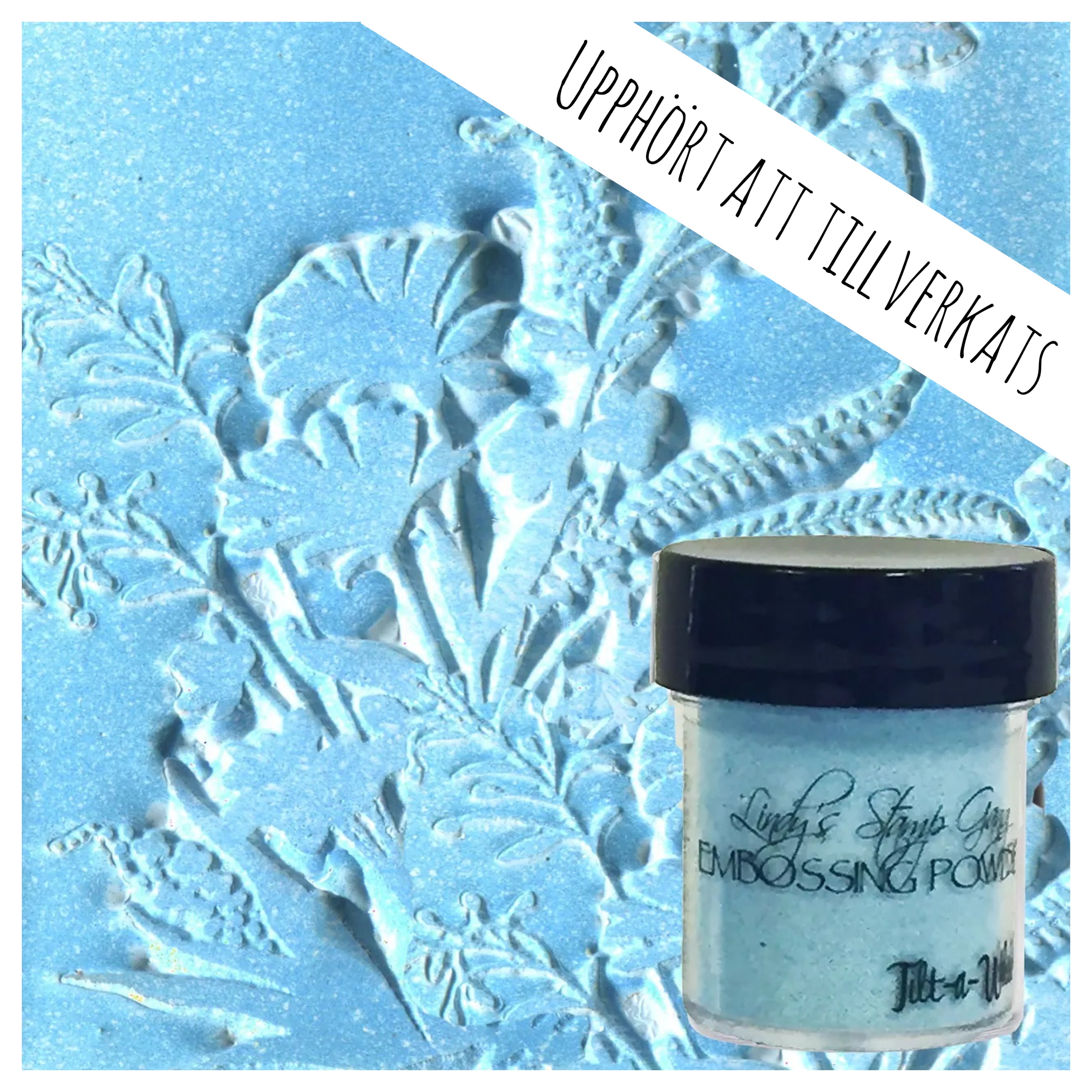 Tilt-A-Wheel Teal, Embossing Powder, Lindy's Stamp Gang