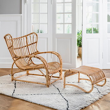 Teddy Chair fåtölj rotting natur Sika-Design