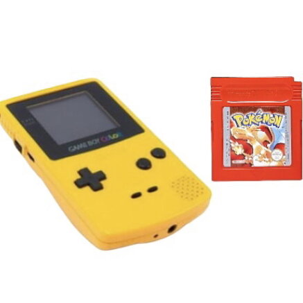 Gameboy Color + Pokemon Röd Red