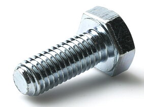 Hexagonal bolt ISO 4014 Bright zinc plated FZB