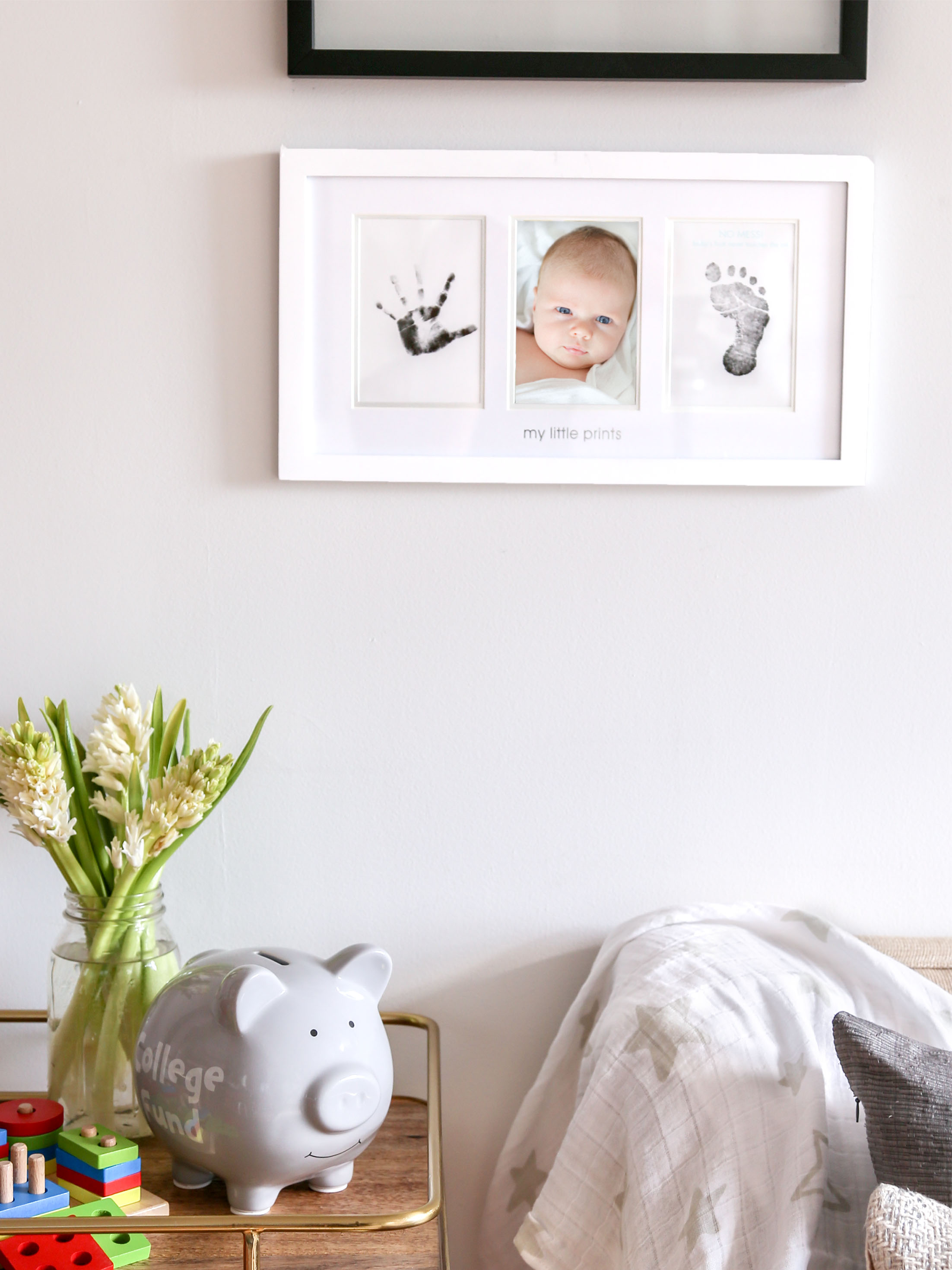 Babyprints Photo Frame White - 4