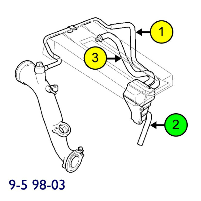 Breather hose / Silicone (2) - 2