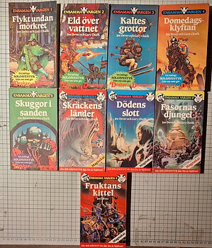 Ensamma Vargen Soloäventyr Bok 1-9