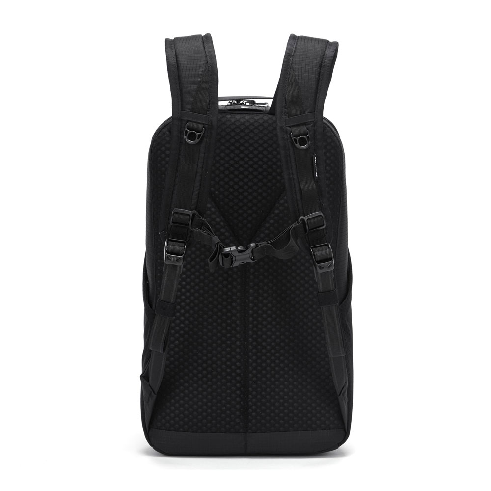 Stöldsäker ryggsäck - PACSAFE Vibe 20 Anti-Theft Backpack Jet Black - 2