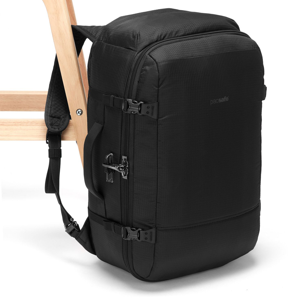 Stöldsäker ryggsäck - PACSAFE Vibe 40 Anti-Theft Carry-On Travel Bag Black - 7