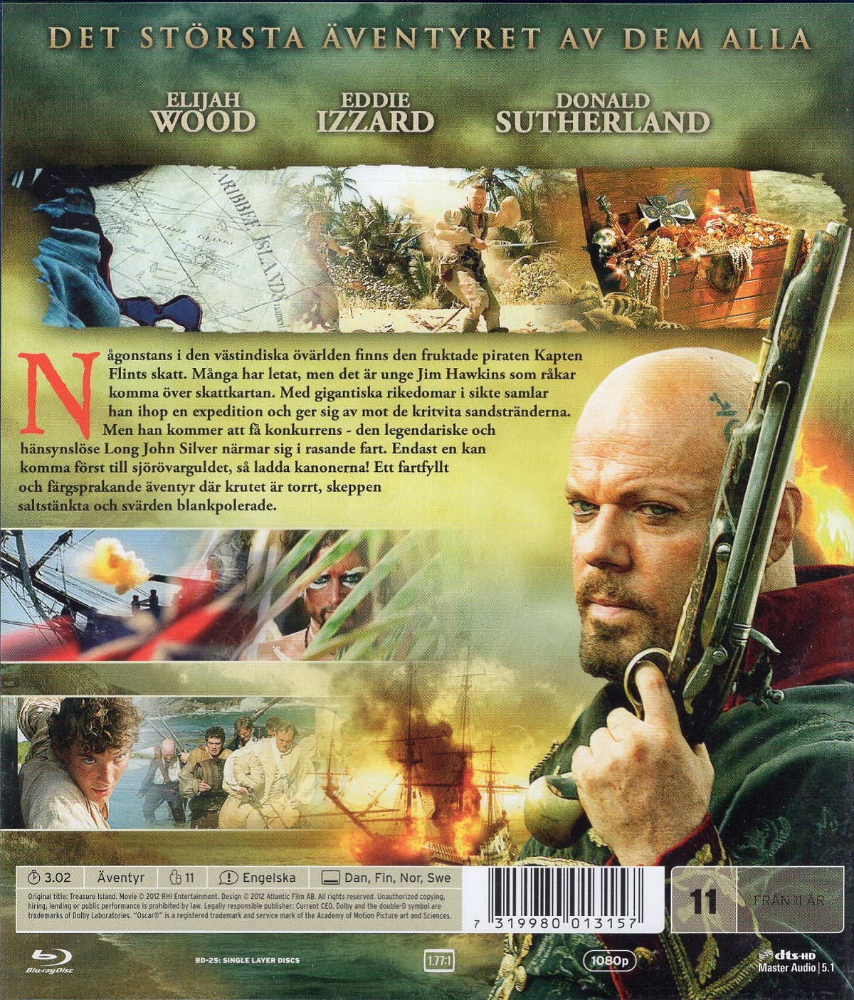 Treasure Island - Skattkammarön (2012) (Blu-ray) - 2