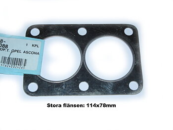 Avgaspackning-CIH/stora flänsen