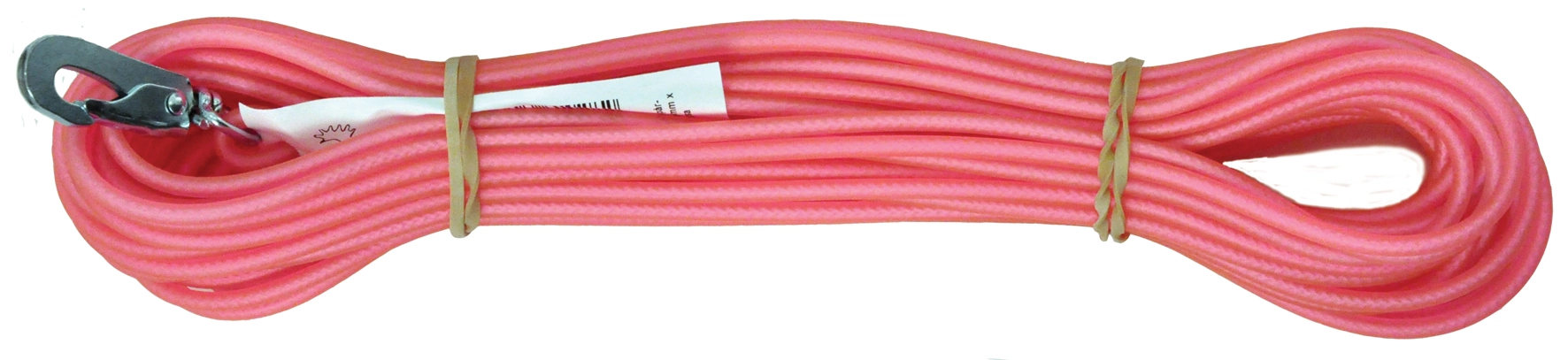 Alac Spårlina Gummi Rosa 15m