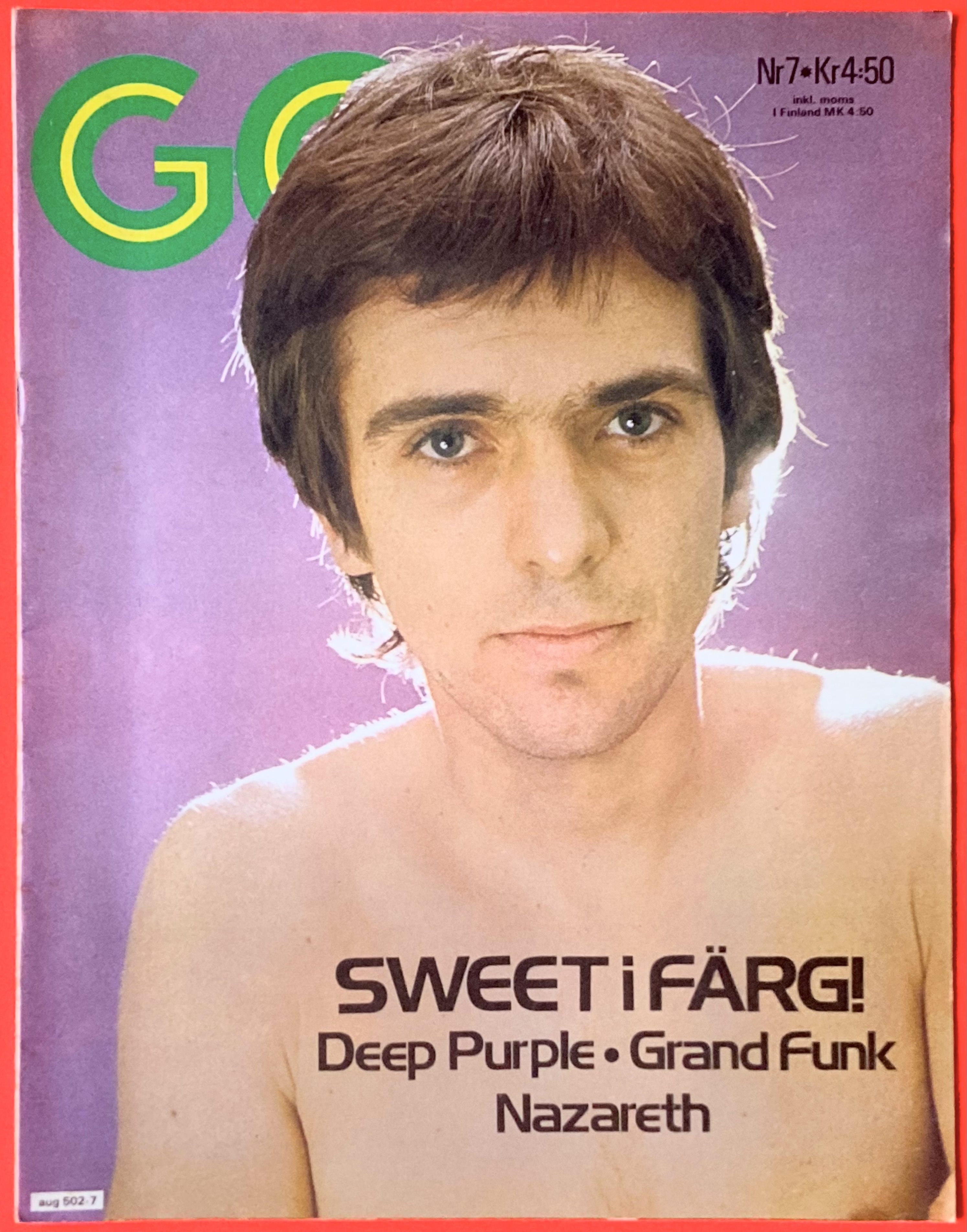 Nostalgipalatset Go No 7 1975 Peter Gabriel Cover