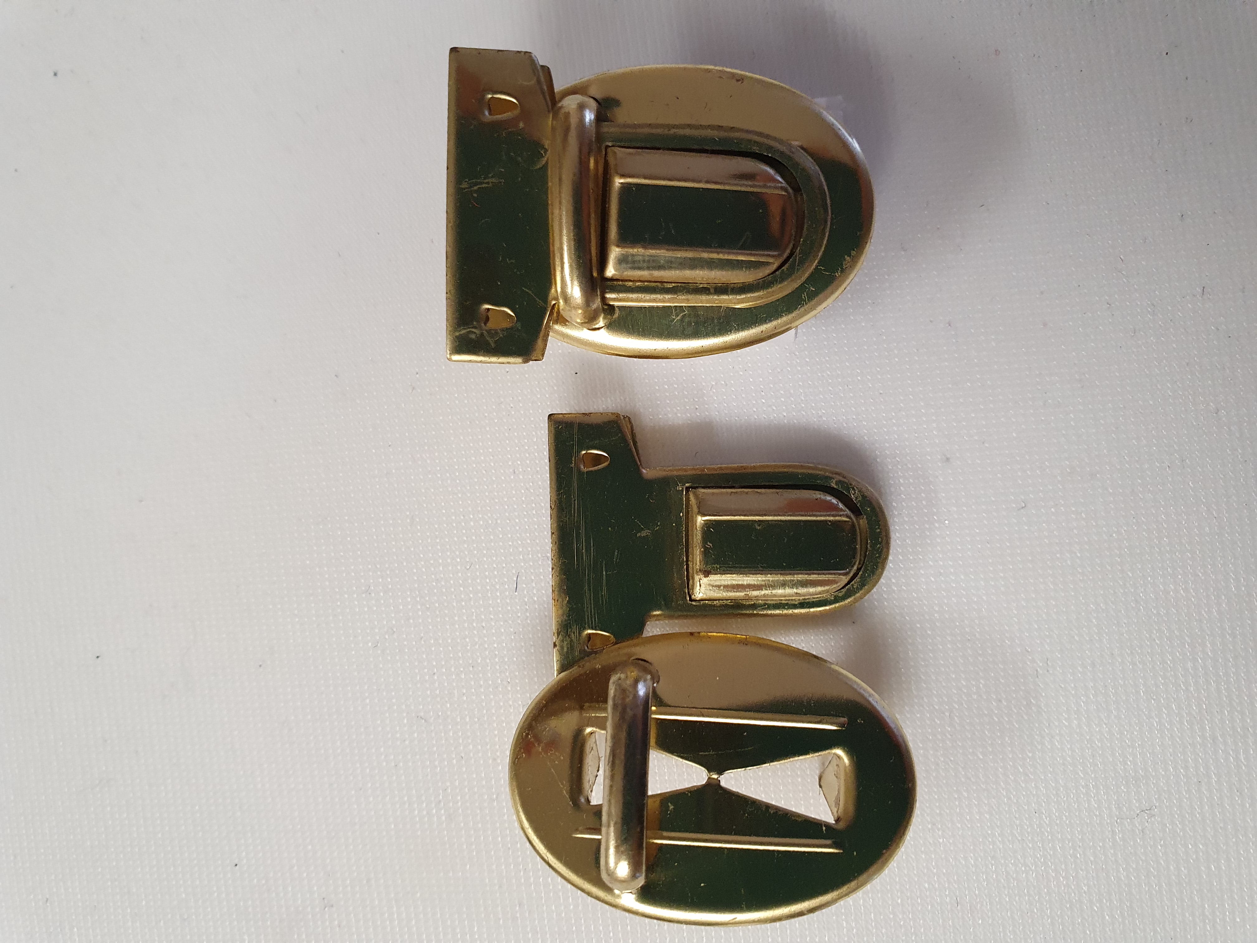 Portföljspänne Mässing 23 mm