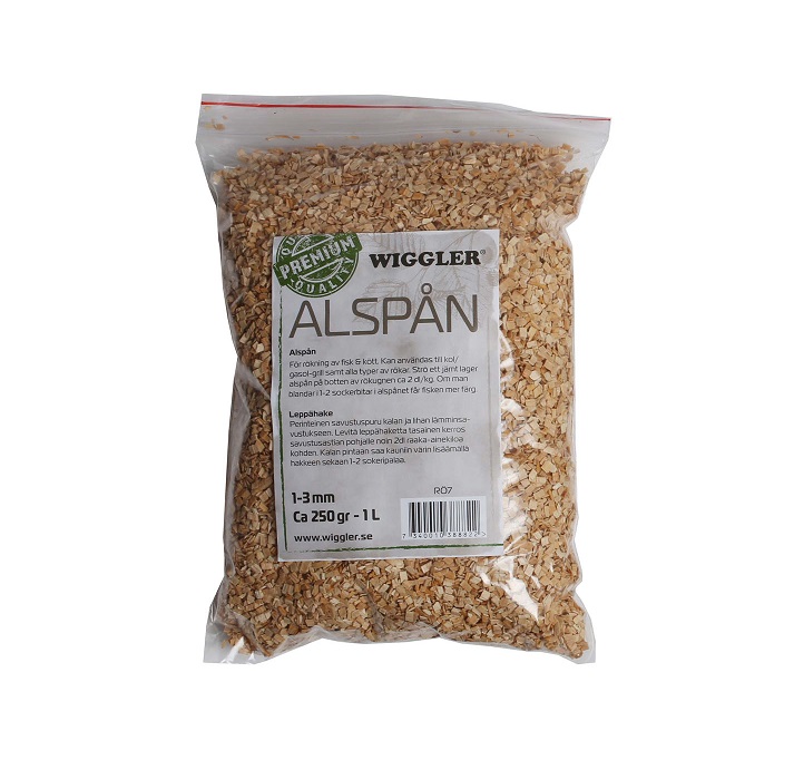 Rökspån Al 250g/1l 