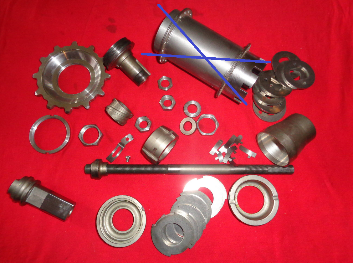 Thor Rear Hub Spare Parts 1911-14 - 24