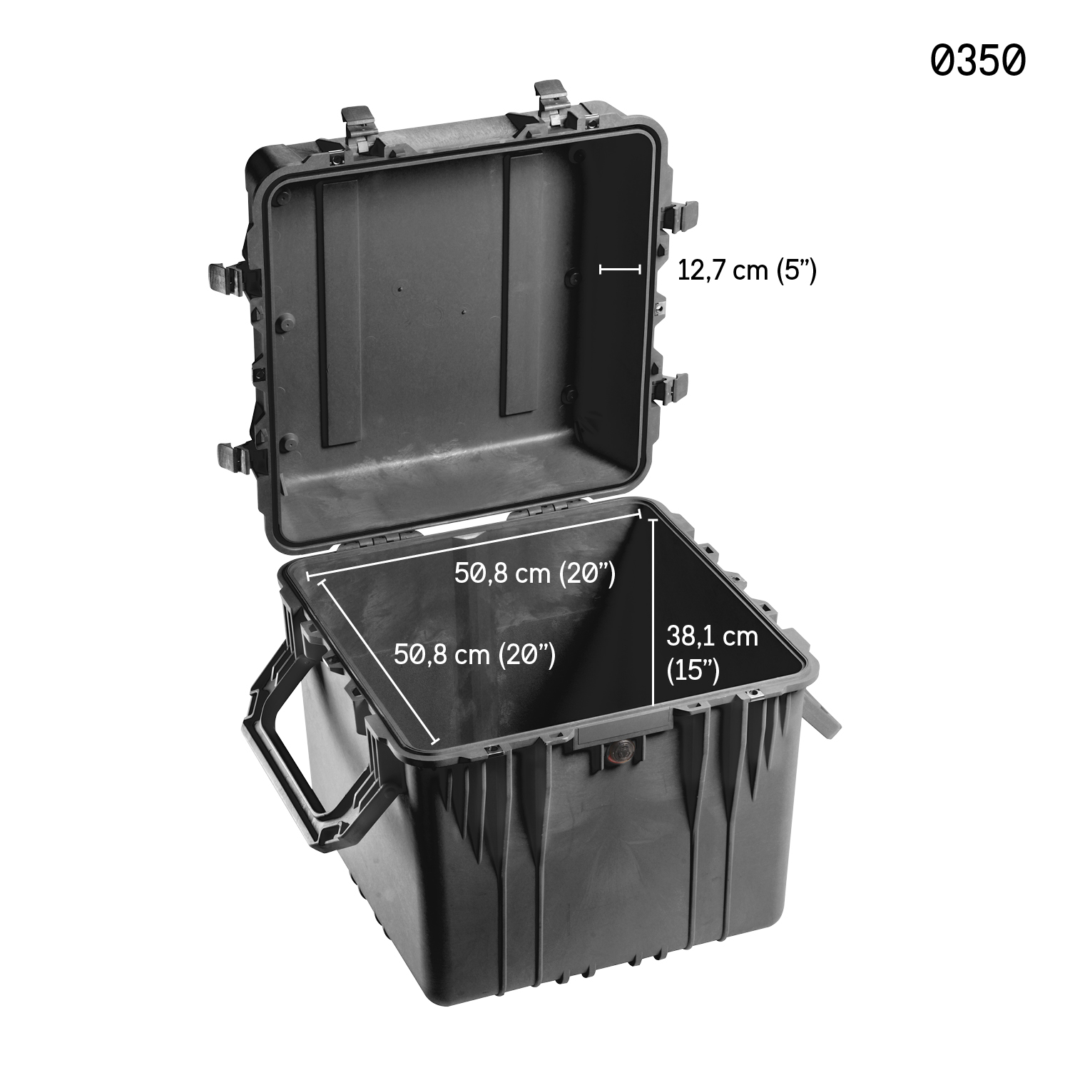 Peli 0350 Cube Case - 3