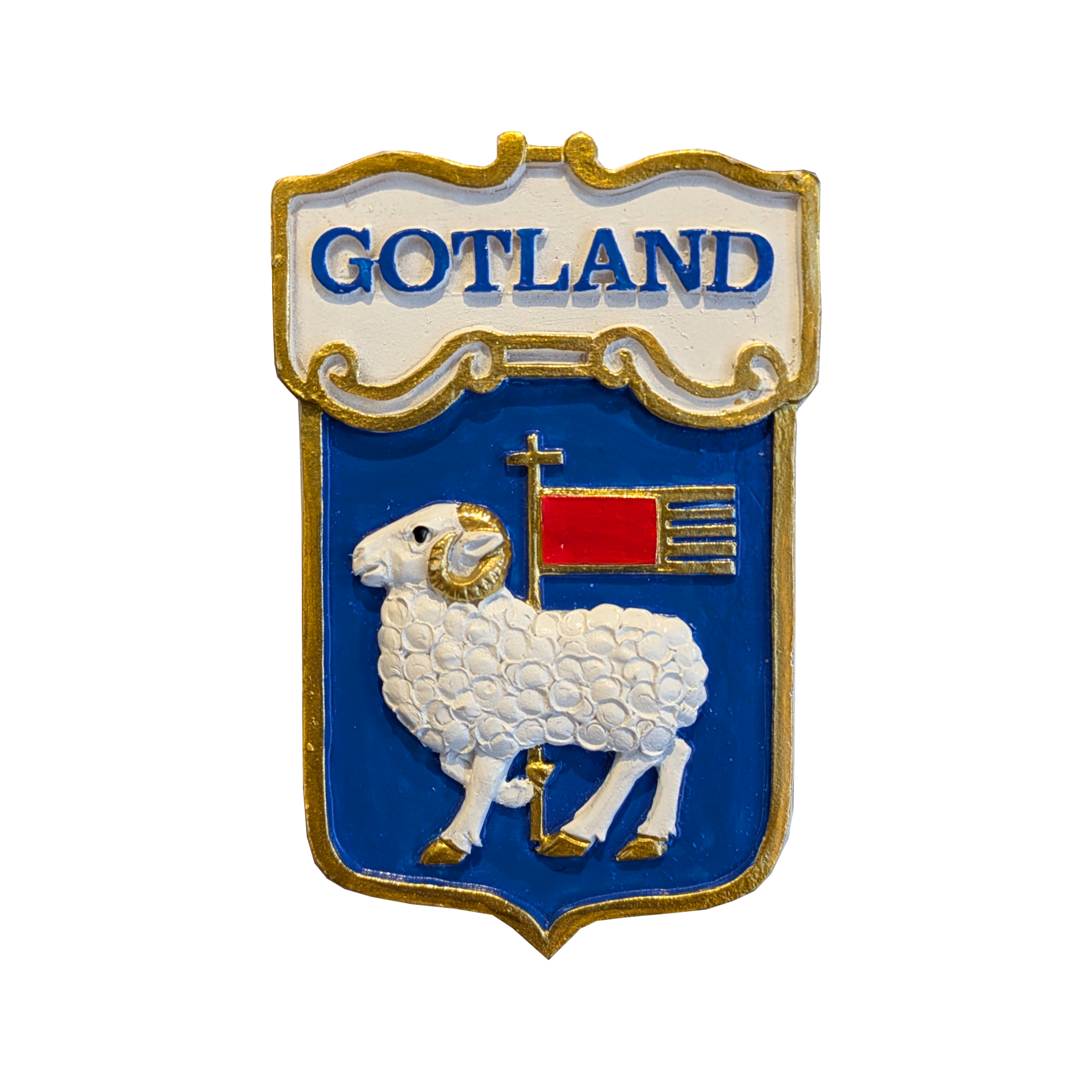 Magnet Gotlandsvapen 12st/fp 