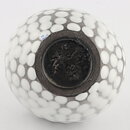 Ingrid Atterberg (Västkust 1943) Swelling Vase with White Dots 9 cm