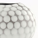 Ingrid Atterberg (Västkust 1943) Swelling Vase with White Dots 9 cm