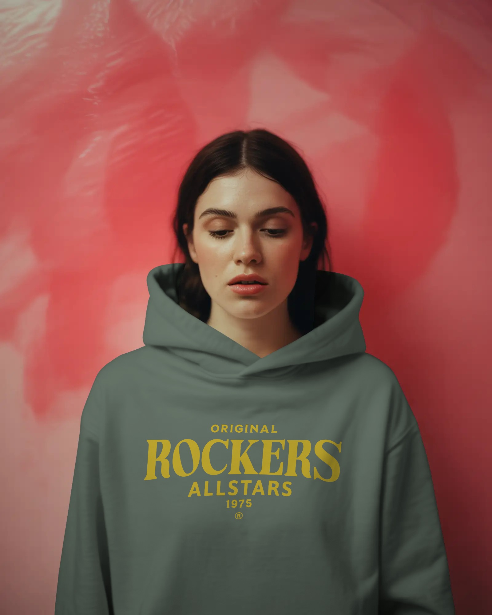 Original Rockers Hoodie Military Green