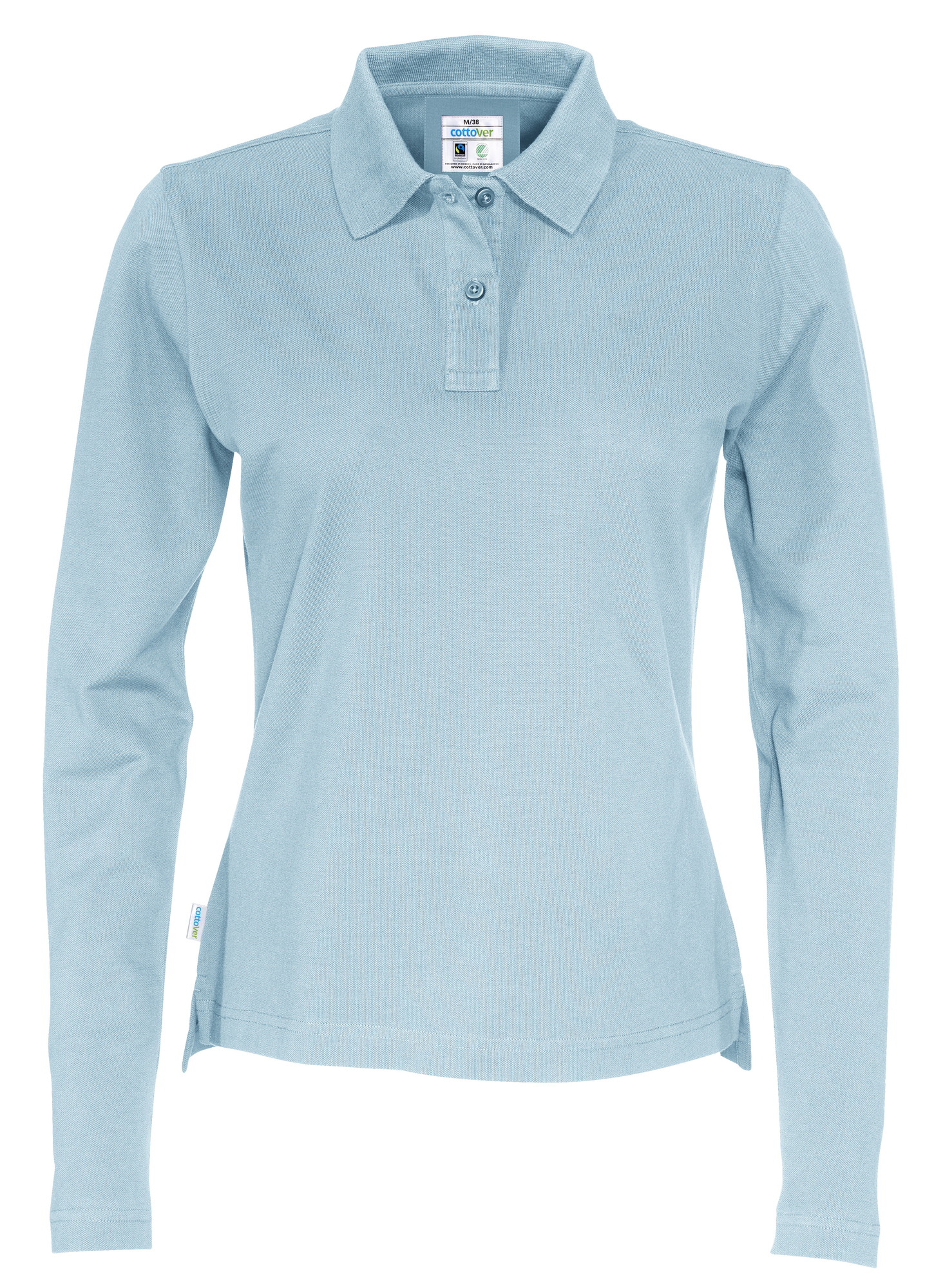 Pique Long Sleeve Lady Cottover Färg på REA - 12