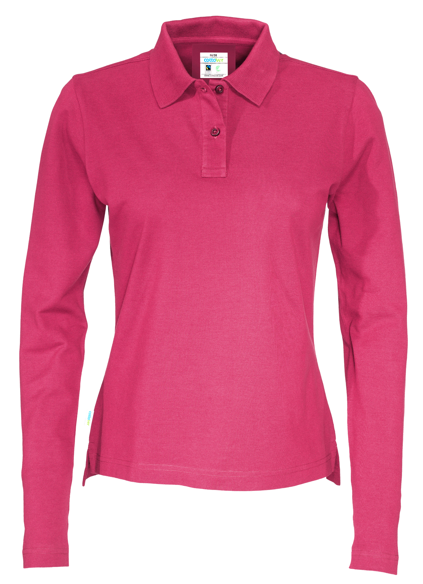 Pique Long Sleeve Lady Cottover Färg på REA - 14