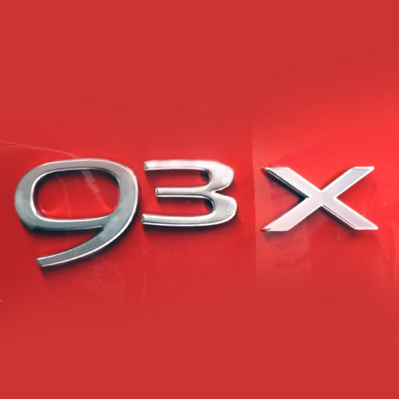 Emblem "9-3 X" Bak (4)