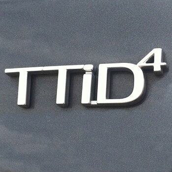 Emblem "TTiD4" Bak