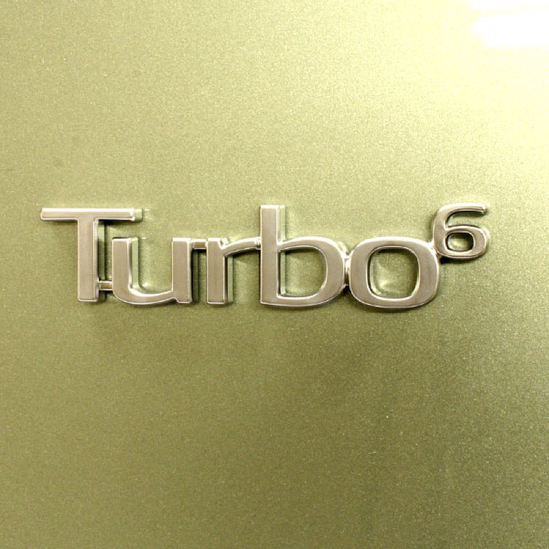 Emblem "Turbo6" Rear