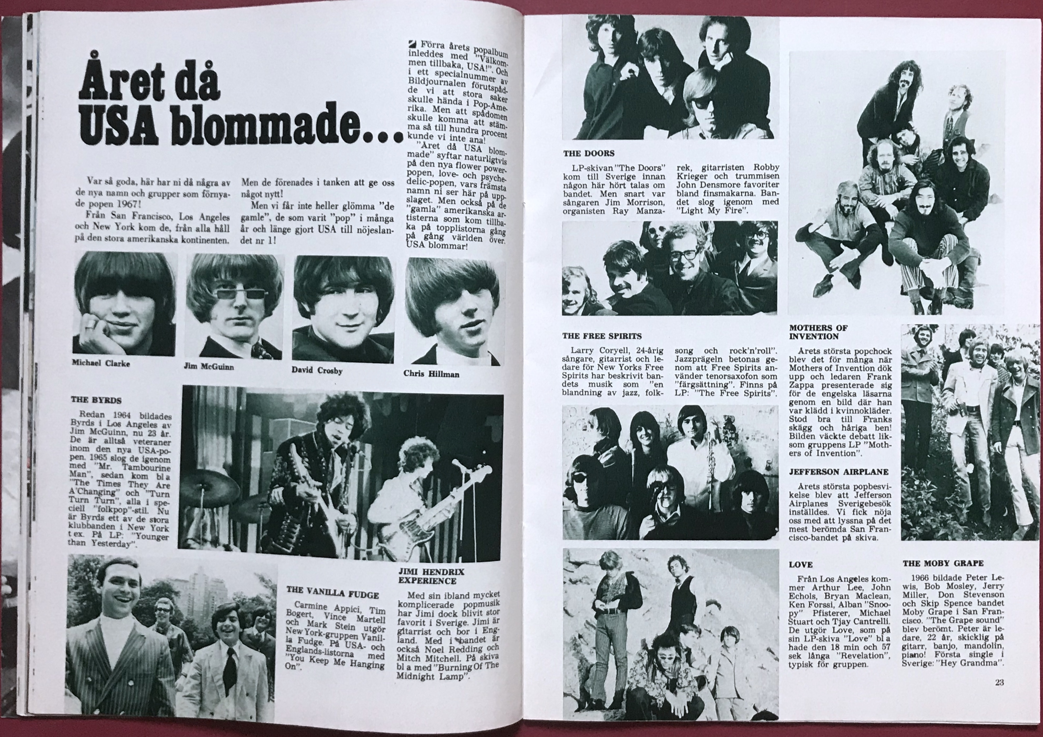 BILDJOURNALENS POP ALBUM 1968 - HOUNDS omslag - 9