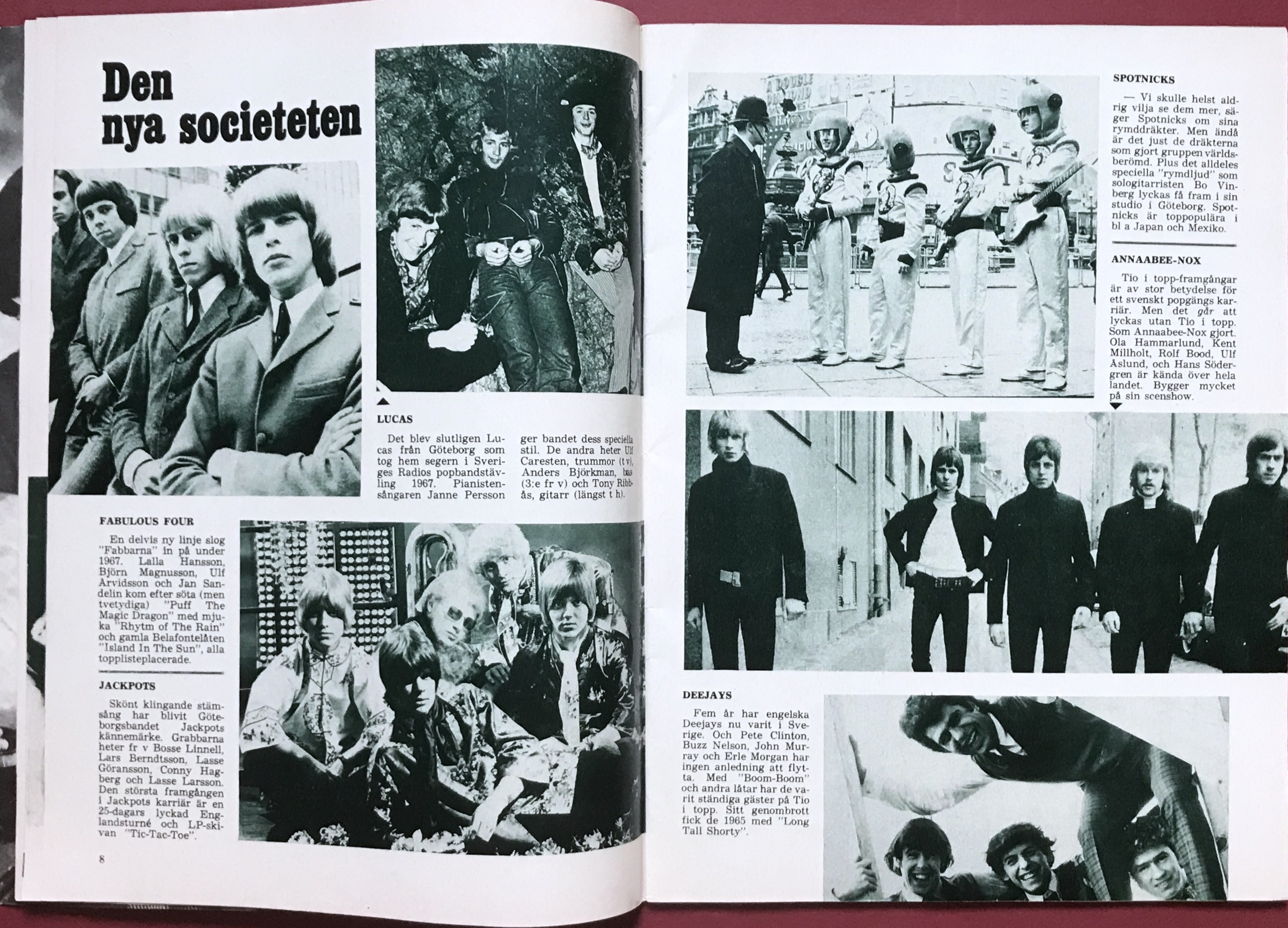 BILDJOURNALENS POP ALBUM 1968 - HOUNDS omslag - 3