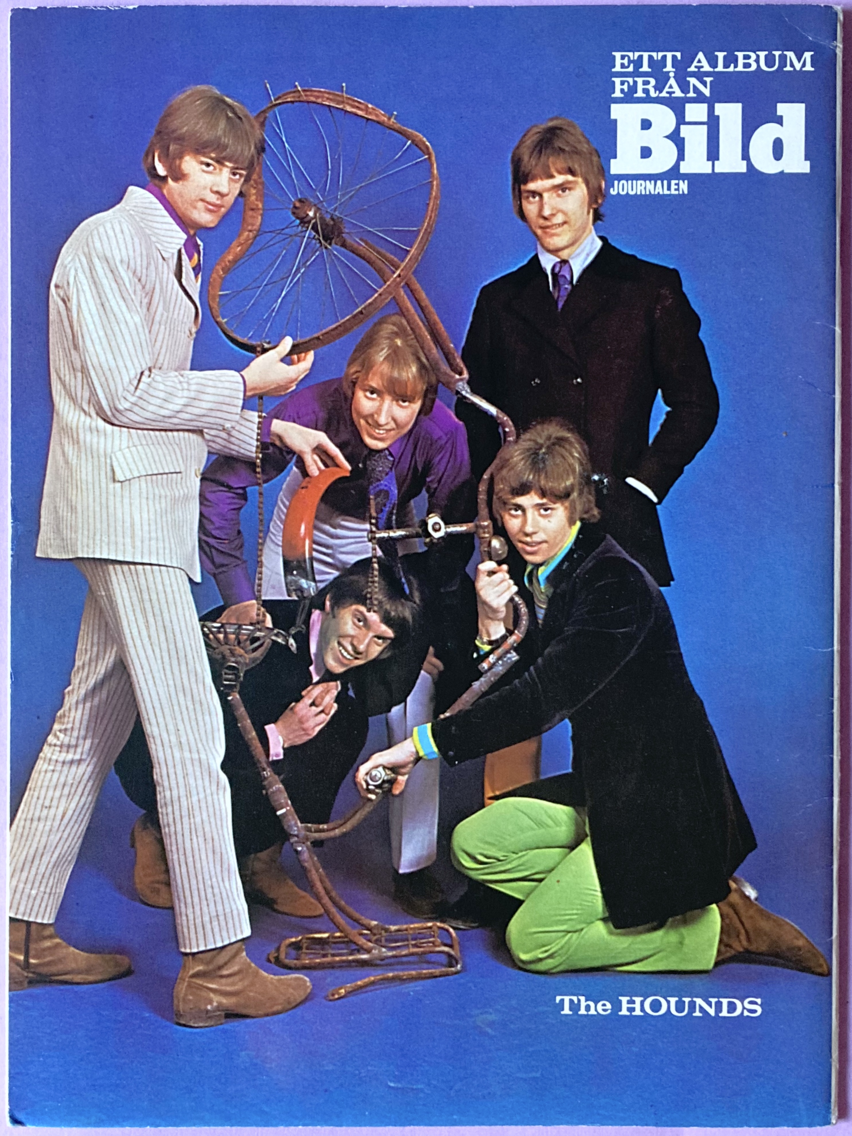 BILDJOURNALENS POP ALBUM 1968 - HOUNDS omslag - 2