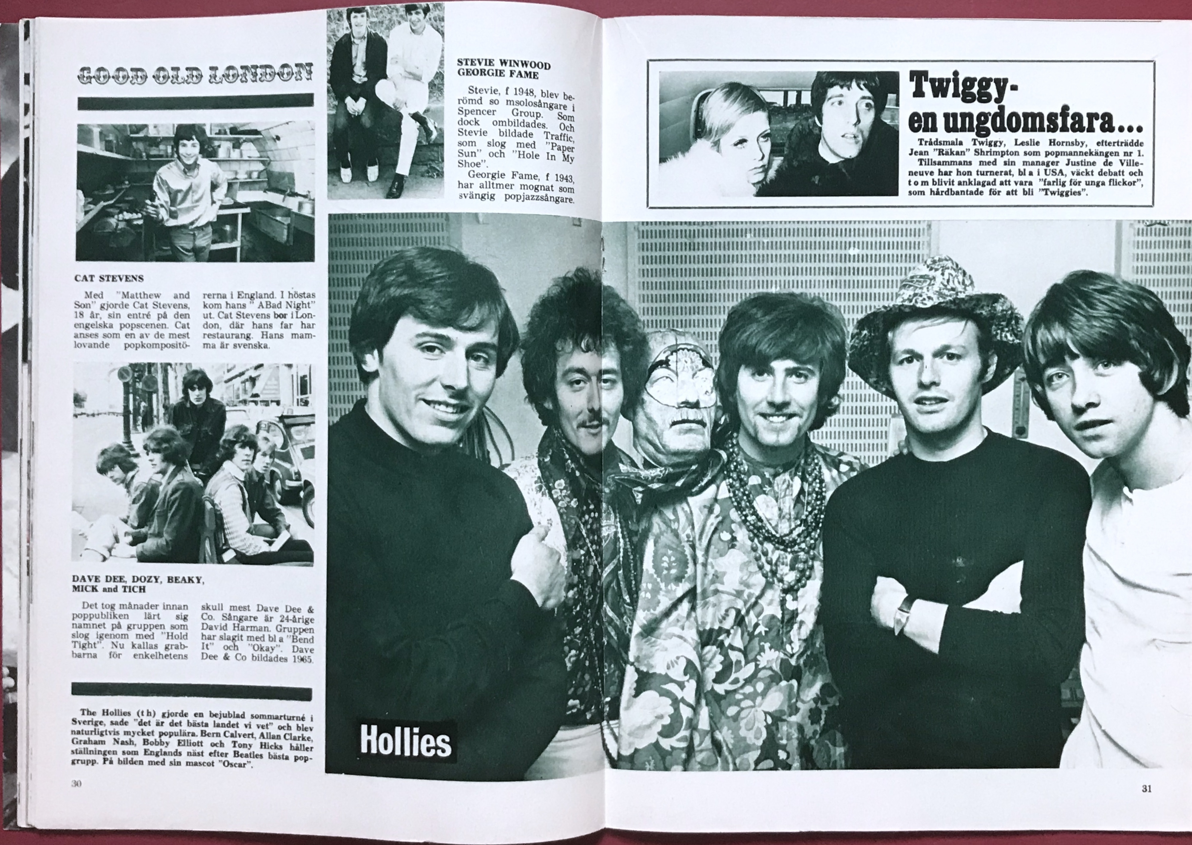 BILDJOURNALENS POP ALBUM 1968 - HOUNDS omslag - 11