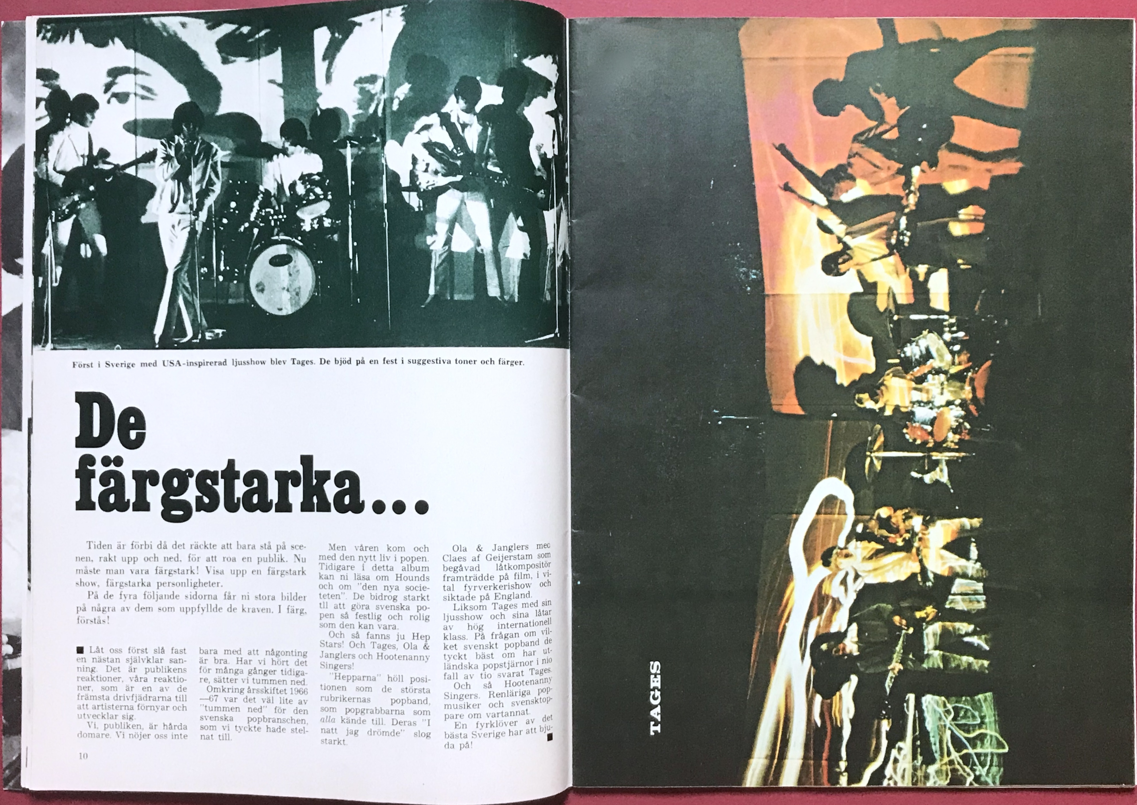 BILDJOURNALENS POP ALBUM 1968 - HOUNDS omslag - 4