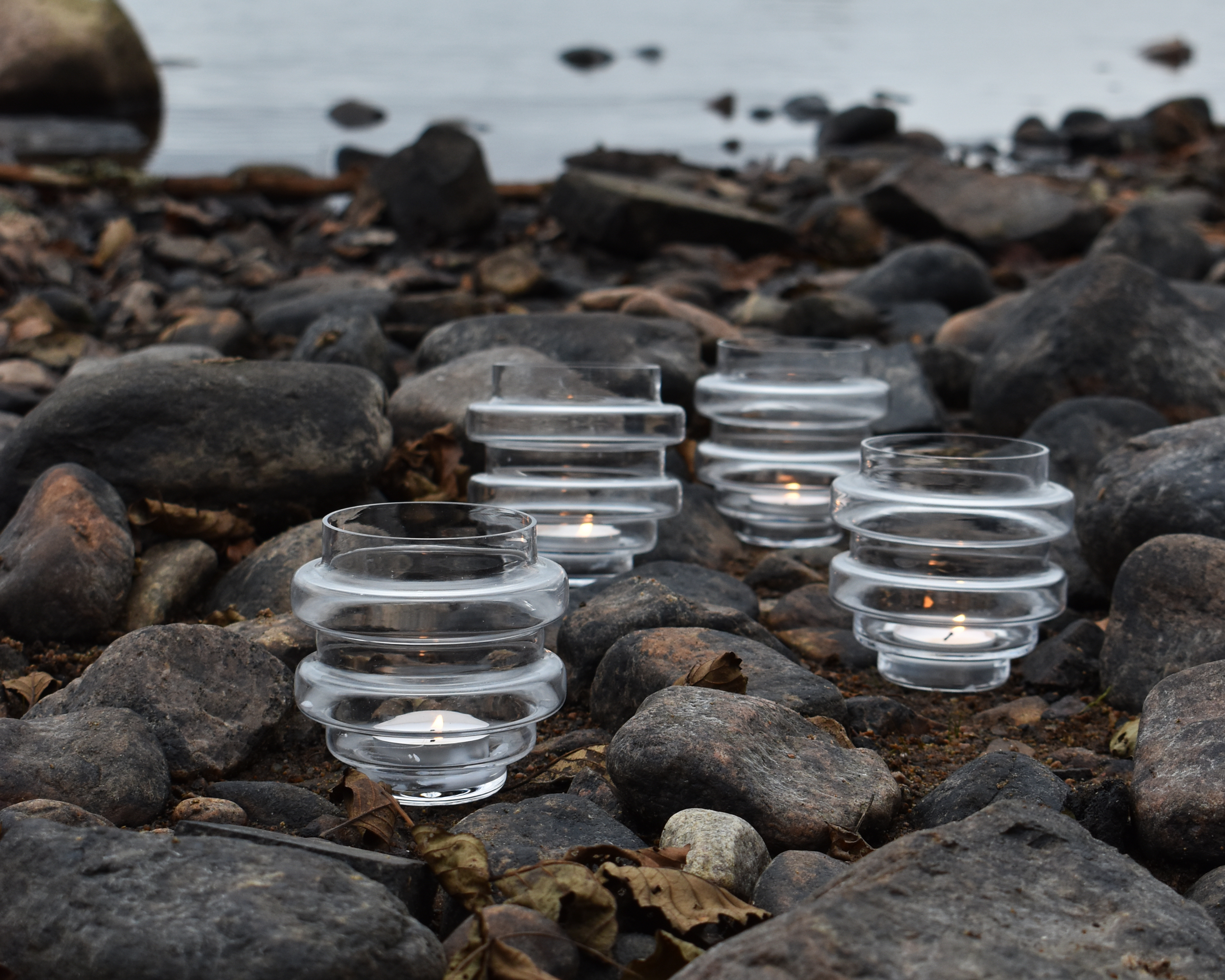  VAKO Träd 100- liten glasvas  - 3
