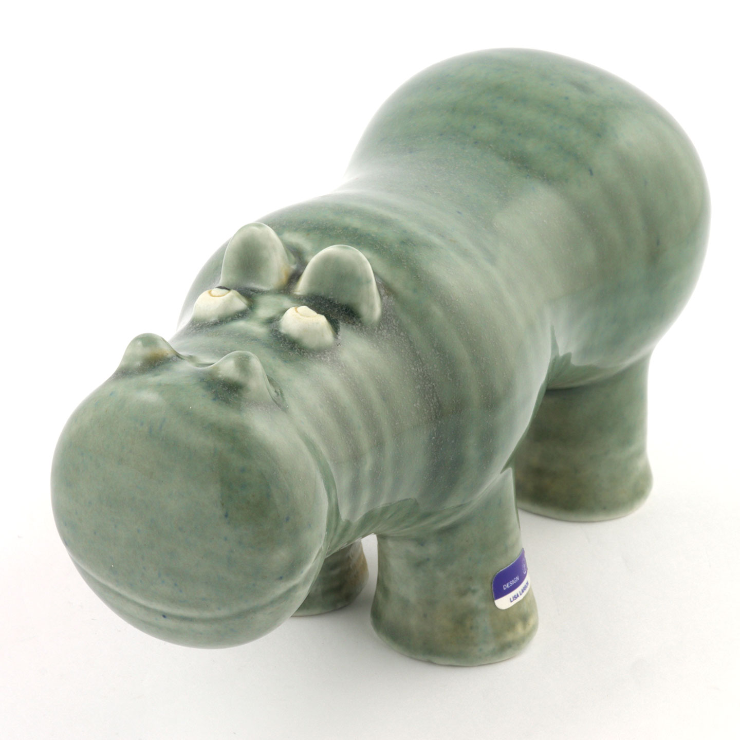 リサラーソン カバ Stora Zoo Flodhast 大きな動物園 シリーズ 18/9cm (1)