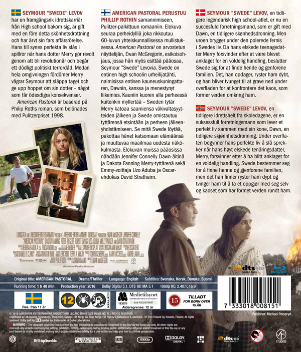 American Pastoral (Blu-ray) - 2