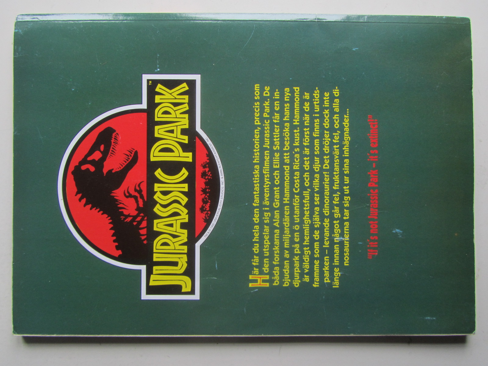 Jurassic Park 1993 Stort album - 2