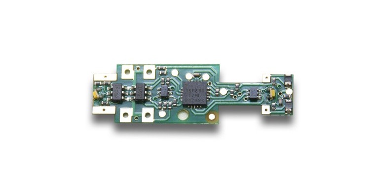 DN123K3 1.25 Amp N Scale Mobile Decoder for Kato NW-2 Locos