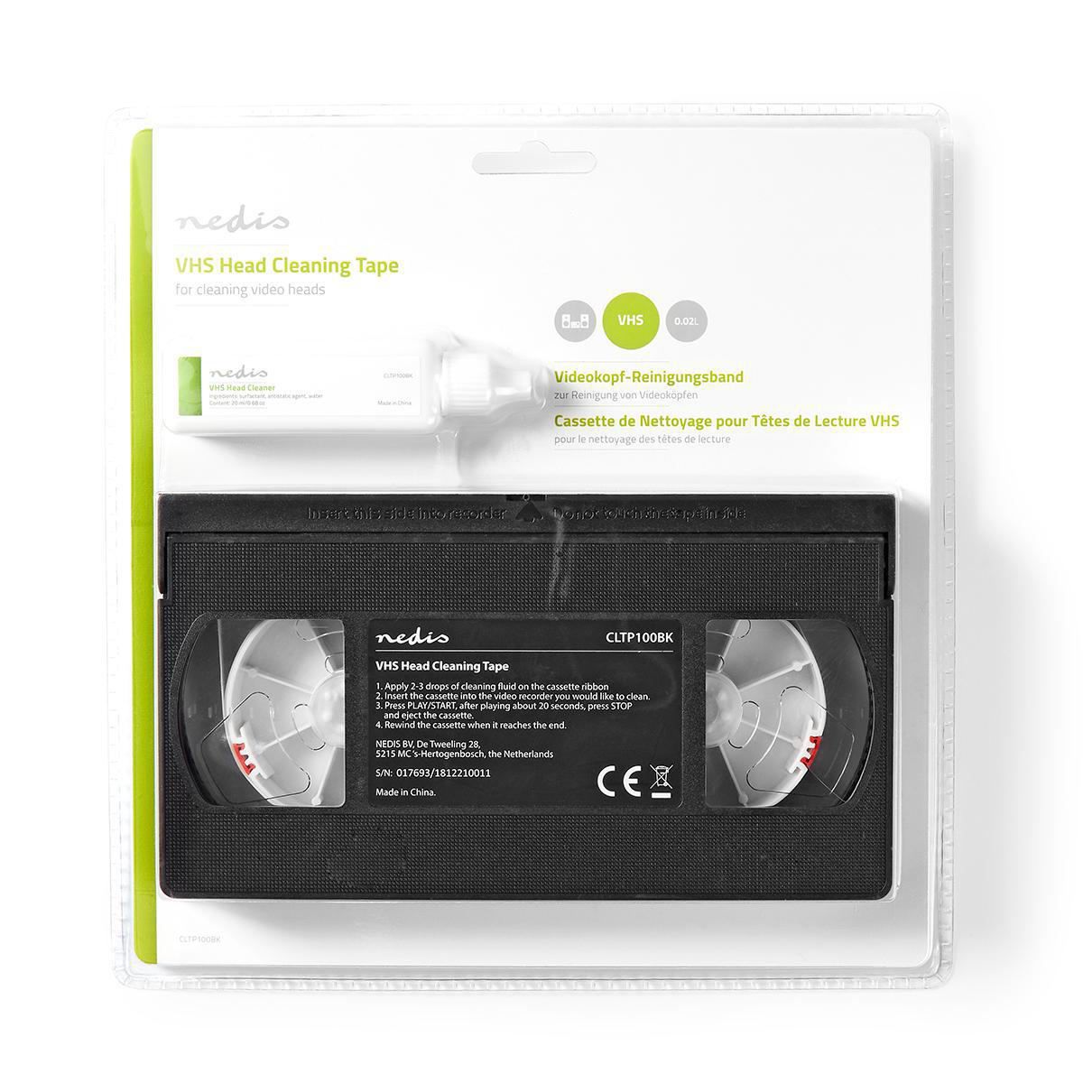  VHS Rengöringskassett 