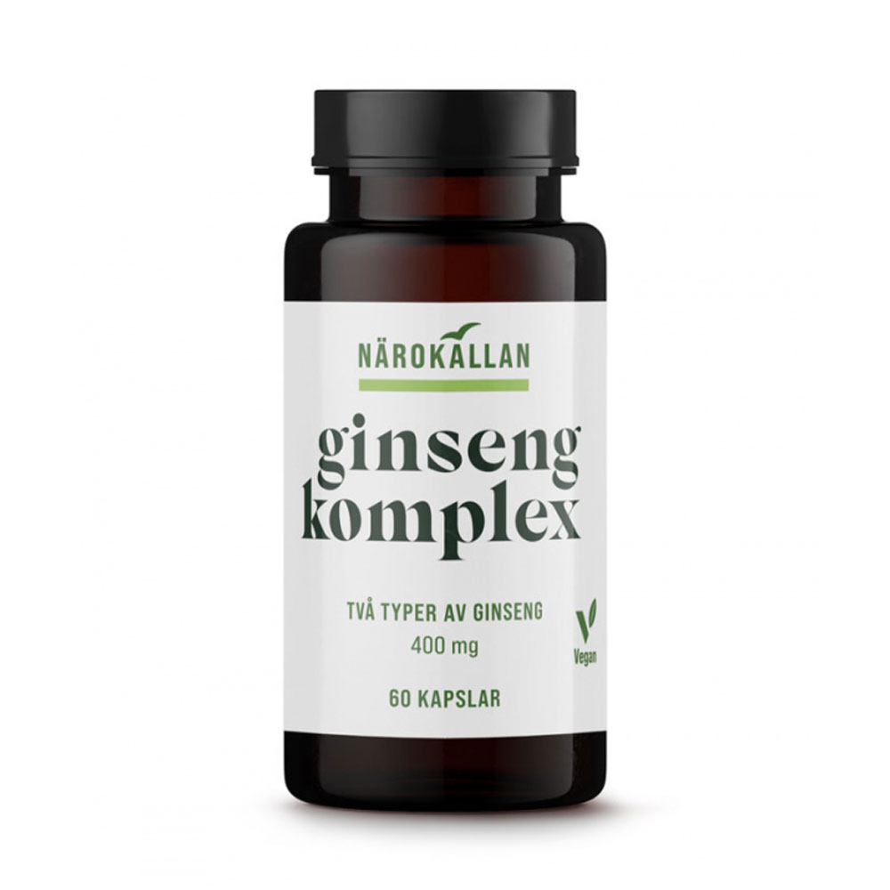 Ginseng komplex 400 mg 60 kap Närokällan